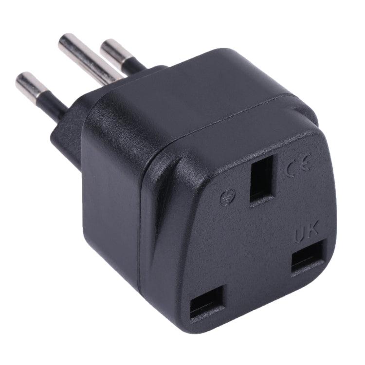 Portable Power Adapter UK Plug to Small South Africa Plug, UK to EU 10A/16A, UK to Switzerland, UK to South Africa