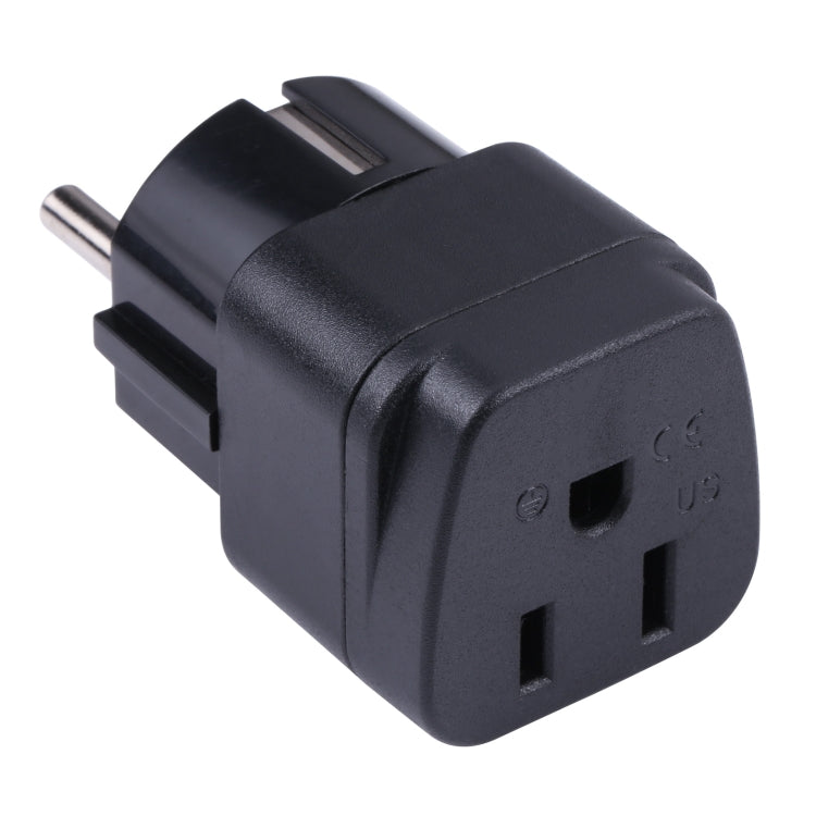 Portable Power Adapter with US to UK Three-Hole Plug, US to EU, US to UK