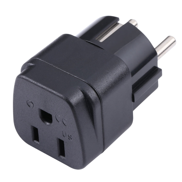 Portable Power Adapter with US to UK Three-Hole Plug, US to EU, US to UK