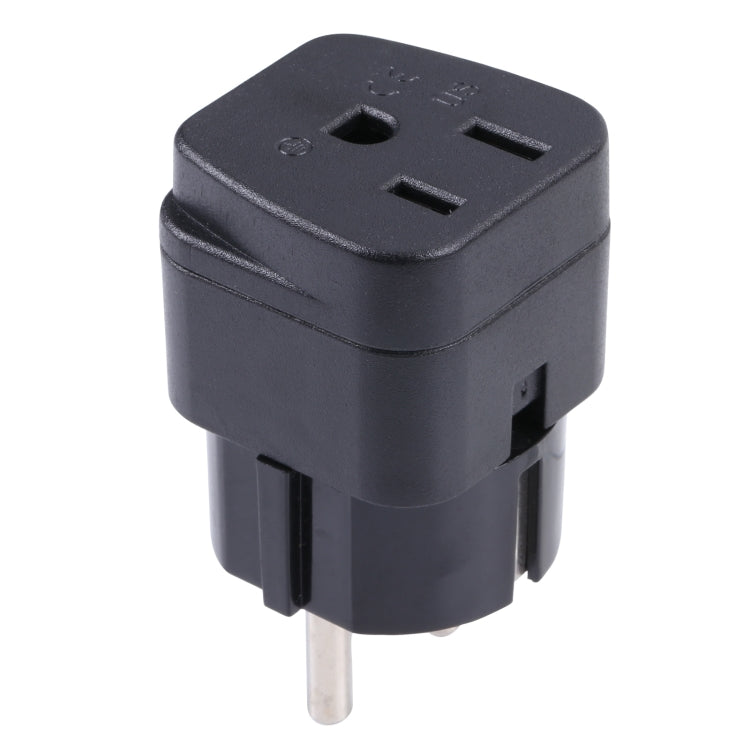 Portable Power Adapter with US to UK Three-Hole Plug, US to EU, US to UK