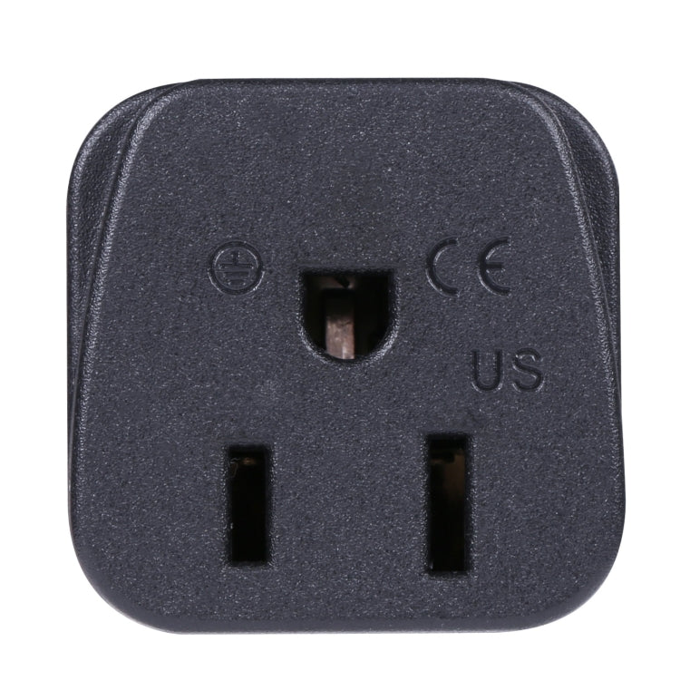 Portable Power Adapter with US to UK Three-Hole Plug, US to EU, US to UK