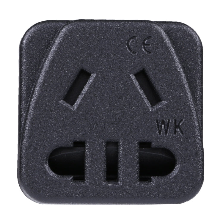 WK to AU, WK to US, WK to AU, Universal Portable Five-hole Three-Pin Socket Power Adapter