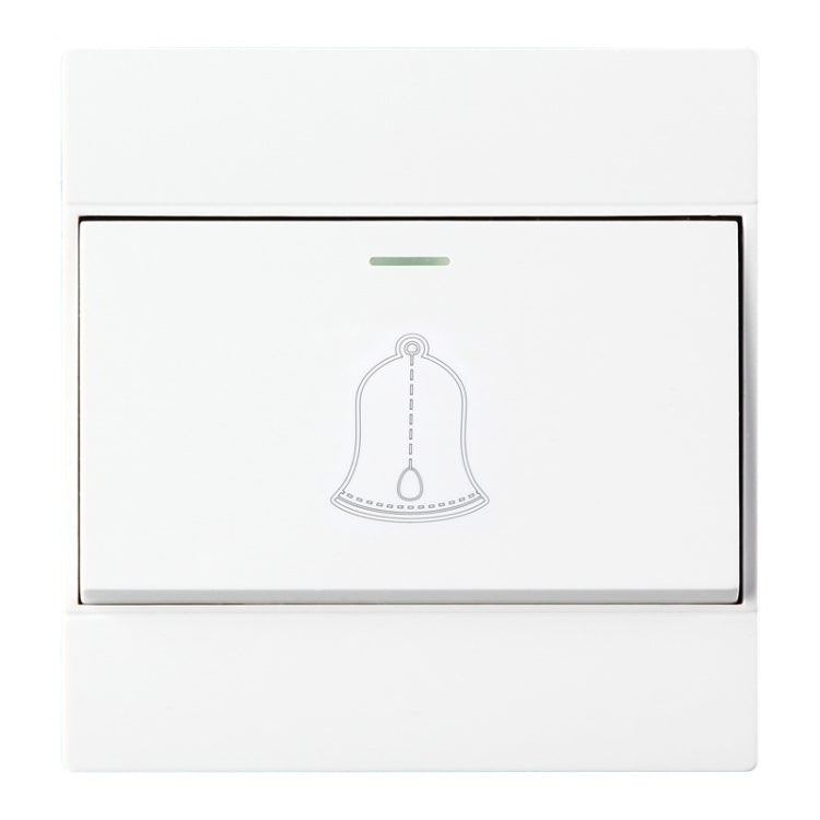 PC 86 Type Wall Doorbell Single Control Switch, EU Plug