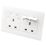 Presa di alimentazione USB tipo 86 con spina UK