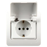 Presa impermeabile in ceramica con coperchio 16A 250V