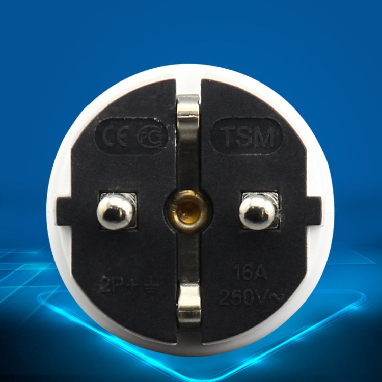 Detachable wiring power plug 16A, European plug