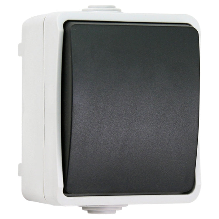 IP44 Waterproof Single Control Switch for Kitchen and Bathroom, EU Plug