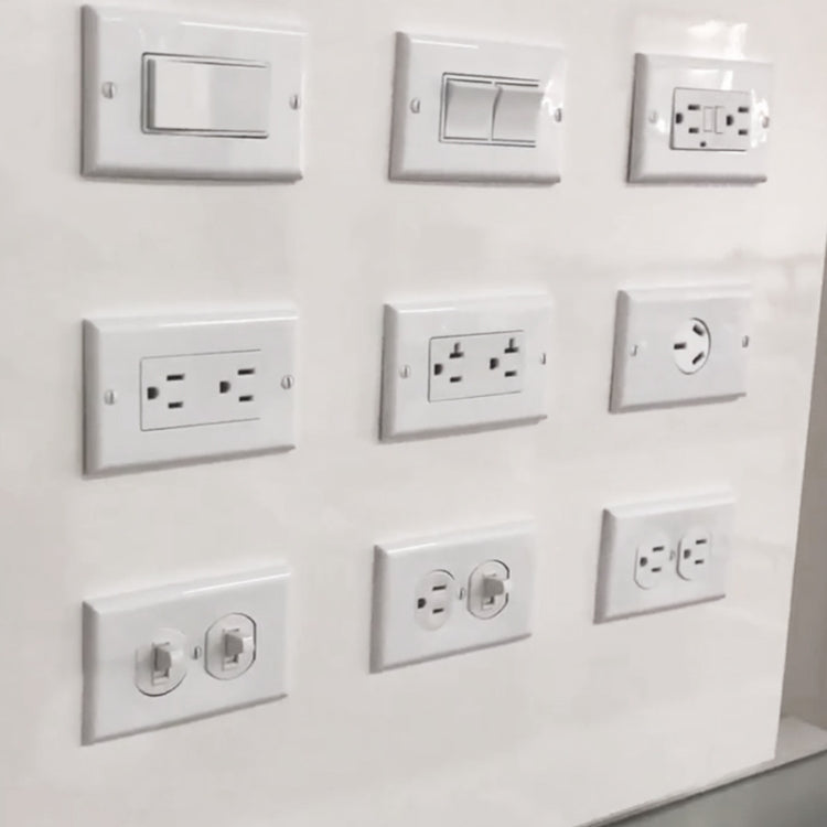Interruttore doppia presa con USB e protezione UL 15A