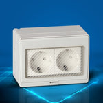 Presa esterna impermeabile IP55 16A con spina europea