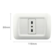 118 Type Single Connection PC Wall Socket