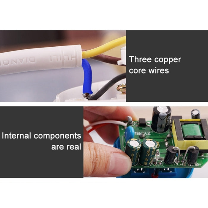 Charging Plug-in Wiring Board Creative Rotating Tow Board 13A Deformed Socket, UK Plug, 5-Bit Socket, 5-Bit Socket