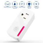 SA-004 10A EWeLink APP Remote Timing WiFi Smart Socket Works with Alexa and Google Home, US Plug