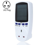 Contatore energia LCD 230-250V 13A con spina UK
