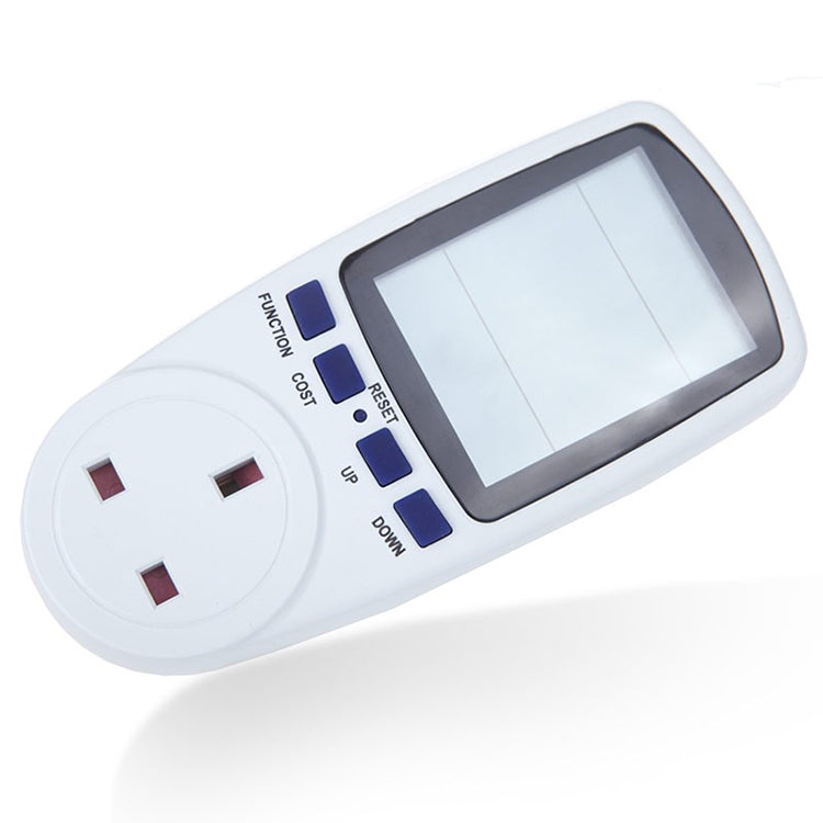 Contatore energia LCD 230-250V 13A con spina UK