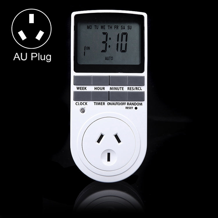 Timer presa smart AC 240V con display LCD programmabile
