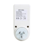 Presa timer smart AC 240V con display LCD e orologio