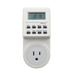 Smart Plug Timer AC 120V con Display LCD e Orologio
