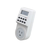 Smart Plug Timer AC 120V con Display LCD e Orologio