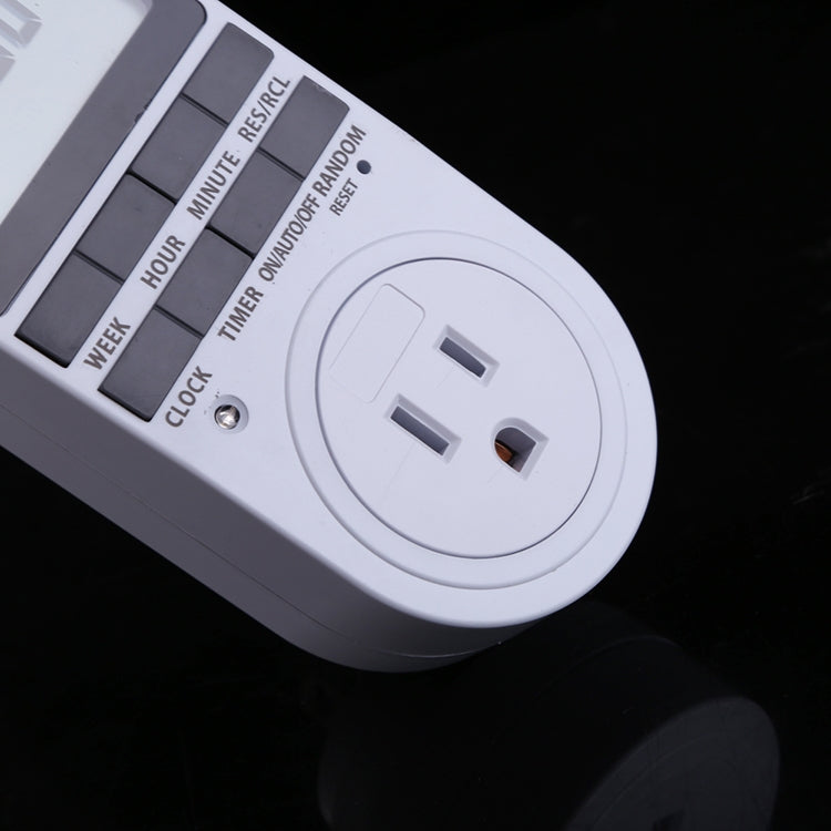 Presa smart AC 120V con timer LCD programmabile