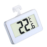 Mini termometro per frigorifero Display LCD digitale Misuratore di temperatura per congelatore con gancio, Refrigerator Thermometer