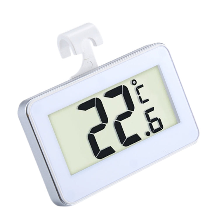Mini termometro per frigorifero Display LCD digitale Misuratore di temperatura per congelatore con gancio, Refrigerator Thermometer