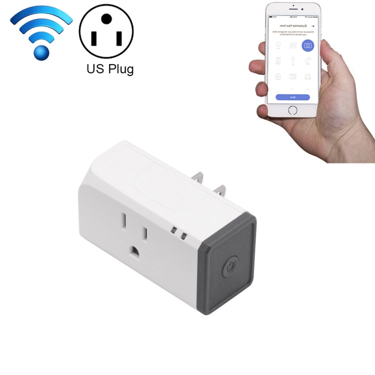 APP per telefono Sonoff S31 16A Monitoraggio remoto del consumo energetico e della temporizzazione Mini presa intelligente WiFi Funziona con Alexa e Google Home, presa americana, S31 US