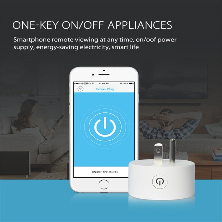 NEO NAS-WR06W WiFi US Smart Power Plug, with Remote Control App On/Off and Timing Function, NAS-WR06W