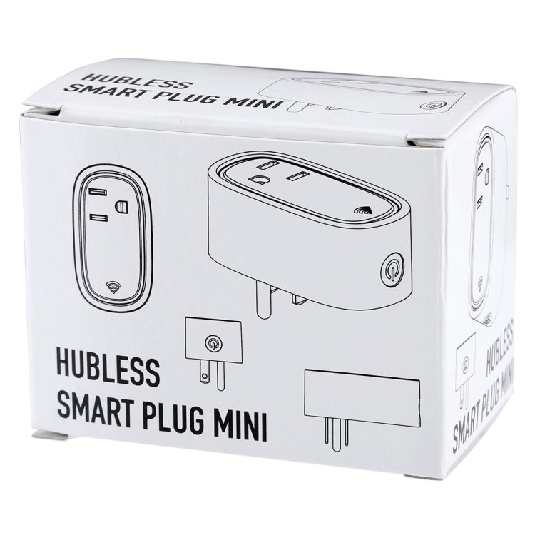 JH-G09U 15A 2.4GHz WiFi Control Hubless Smart Home Power Socket Works with Alexa and Google Home, AC 100-240V, US Plug, JH-G09U