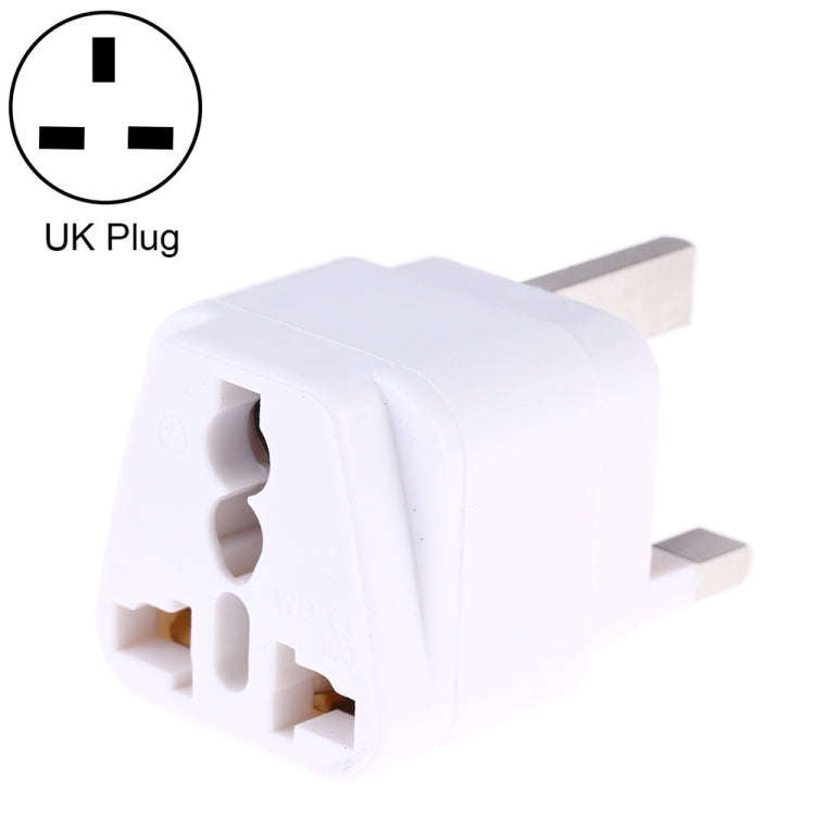 Universal Portable Power Adapter Travel Charger to UK Plug with Fuse, UK Plug(with Fuse)