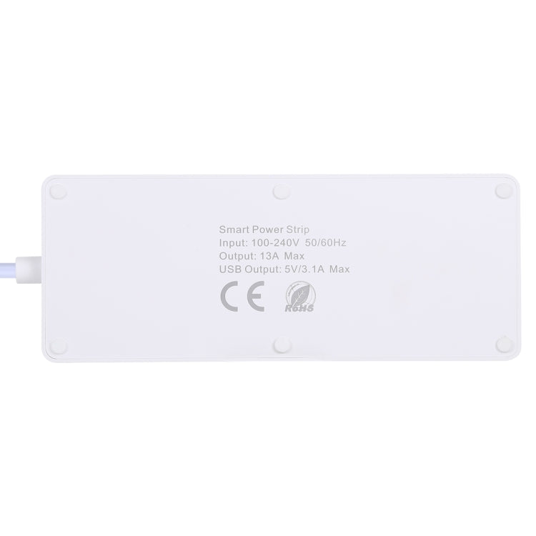 Presa multipla WiFi 4 USB + 4 prese jack UK 13A Alexa Google