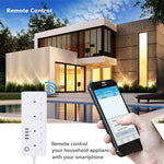 Presa multipla WiFi 4 USB + 4 prese jack UK 13A Alexa Google