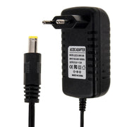 Adattatore di alimentazione da spina europea CA 100-240 V a CC 12 V 5 A, connettori: 5,5 x 2,1 mm, lunghezza del cavo: circa 1,2 m, EU Plug DC 12V 5A
