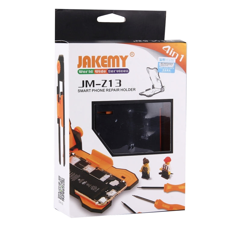 JAKEMY JM-Z13 Kit supporto di riparazione per smartphone regolabile 4 in 1, JM-Z13