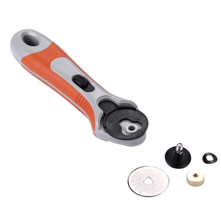 Rotary cutter with straight handle with blade diameter 28 mm DAFA RC-6 with protection, RC-6 Cutter