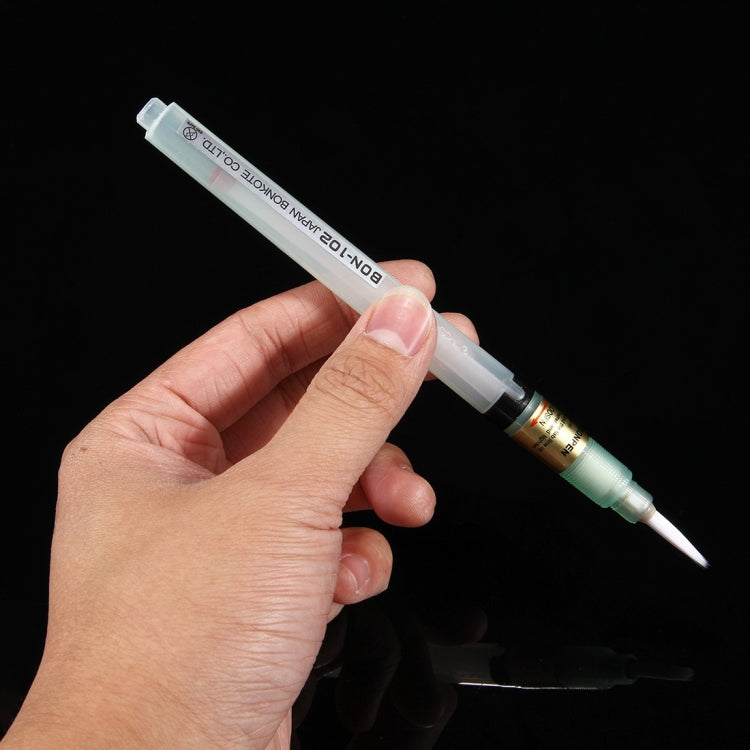 BON-102 Tipo a spazzola BONPEN Penna per flusso di saldatura a colofonia riutilizzabile, 1 PC, 10 PCS