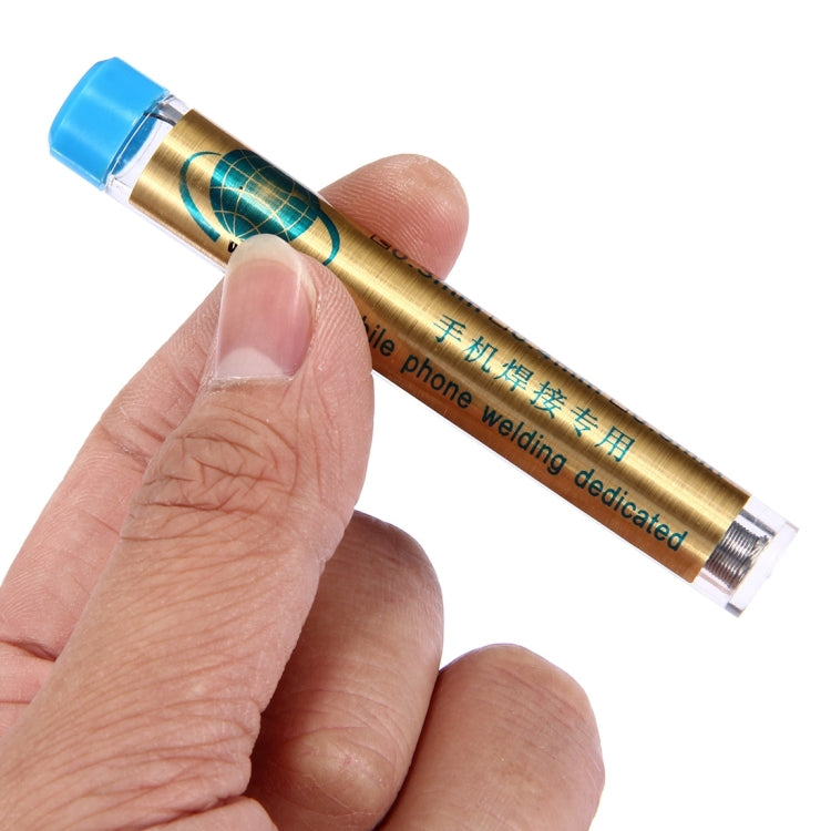 Filo per saldatura fuso con piombo in stagno con flusso di filo di saldatura WLXY da 0,3 mm, 0.3mm, 10 PCS 0.3mm