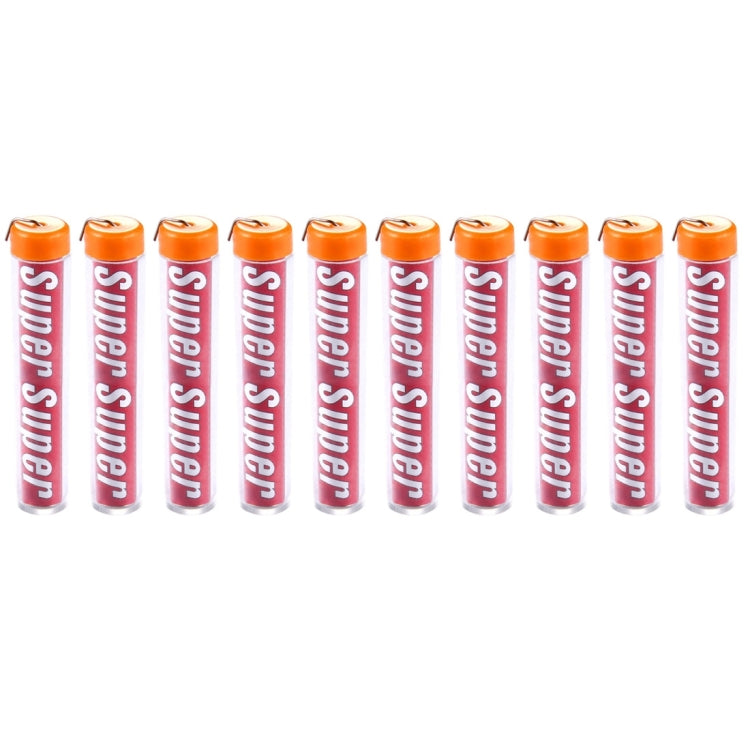 Filo per saldatura fuso con piombo in stagno con flusso di saldatura da 10 pezzi da 0,8 mm, 10 PCS