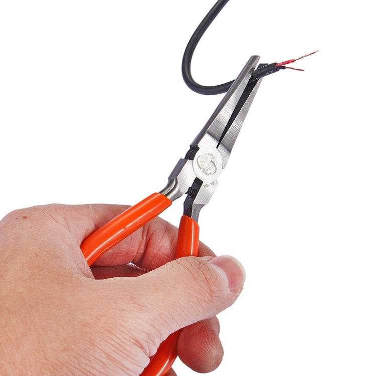 WLXY WL-18 Pinza elettronica Pinza a becco piatto Utensile manuale per riparazione, WL-18 Flat-nose
