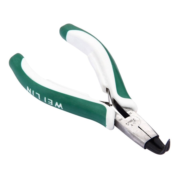 WLXY WL-359D Pinza elettronica Pinza per anelli elastici Strumento manuale di riparazione (curva esterna), WL-359D Outer Curved