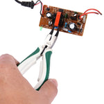 WLXY WL-359D Pinza elettronica Pinza per anelli elastici Strumento manuale di riparazione (curva esterna), WL-359D Outer Curved
