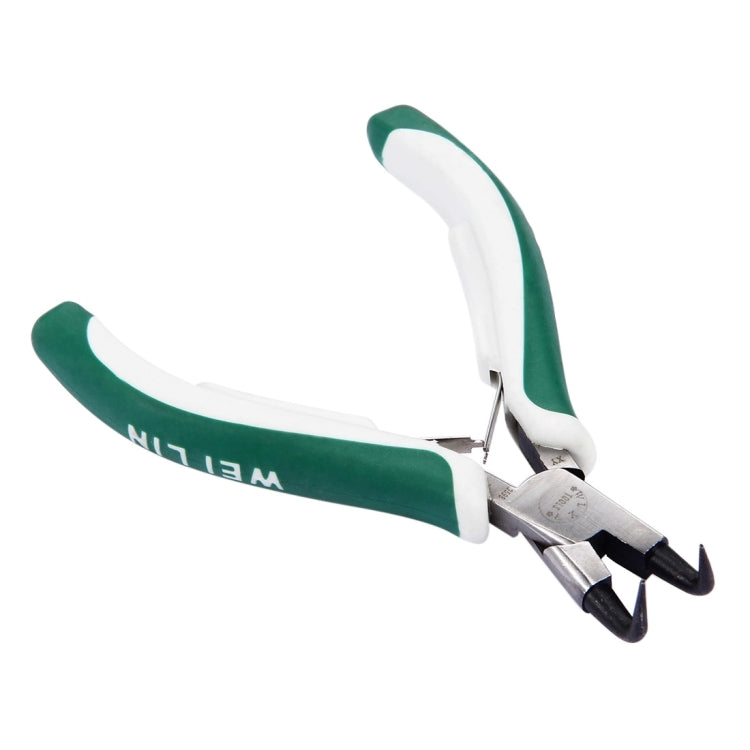 WLXY WL-359B Pinza elettronica Pinza per anelli elastici Strumento manuale di riparazione (curva interna), WL-359B Inner Curved