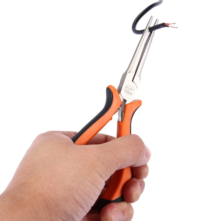 WLXY Pinza elettronica da 4,5 pollici Pinza ad ago Strumento manuale per riparazione, 4.5 inch Needle-nose