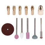 Mini smerigliatrice elettrica WLXY WL-500B, 110 V-240 V, mandrino per trapano adatto: 0,3 mm-4,0 mm, WL-500B