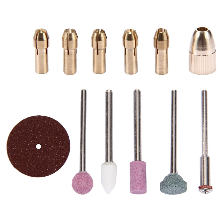Mini smerigliatrice elettrica WLXY WL-500B, 110 V-240 V, mandrino per trapano adatto: 0,3 mm-4,0 mm, WL-500B