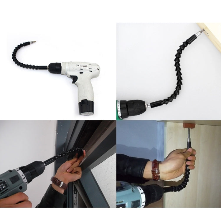 Cacciavite elettrico per trapano ricaricabile in plastica Aste di perforazione per coppia di torsione con albero flessibile dedicato, Lunghezza: 20 cm, Length: 20cm