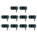 Misuratore di tensione digitale DC 2,5-30V a 2 fili con display L
