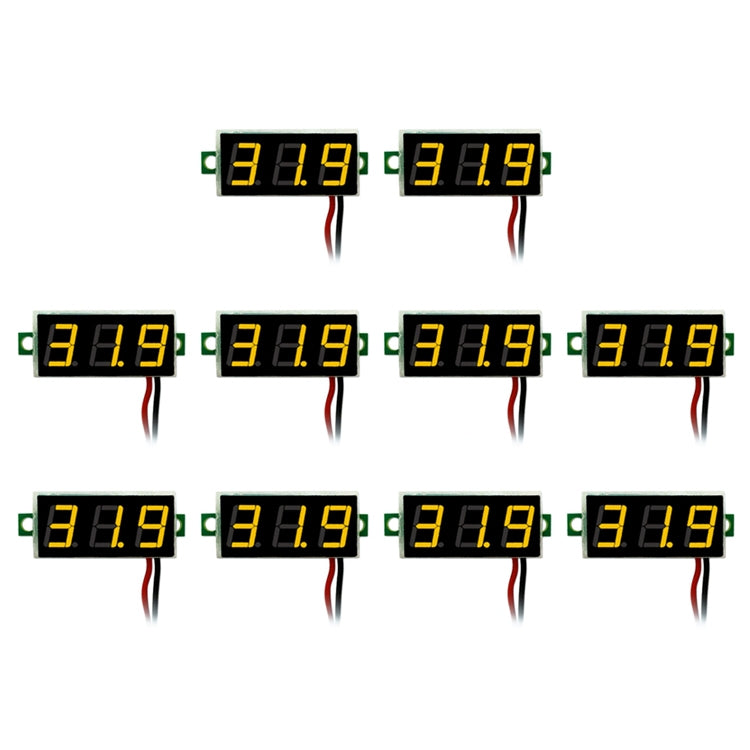 Misuratore di tensione digitale DC 2,5-30V a 2 fili con display L