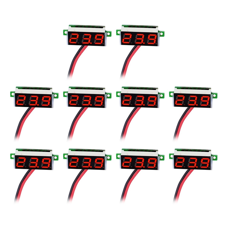 Misuratore di tensione digitale a 2 fili DC 2,5-30 V