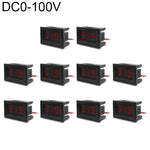 Misuratore di tensione digitale a 3 fili DC 0-100 V