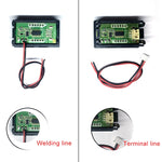 Misuratore di tensione digitale DC 0-100V a 3 fili con display a